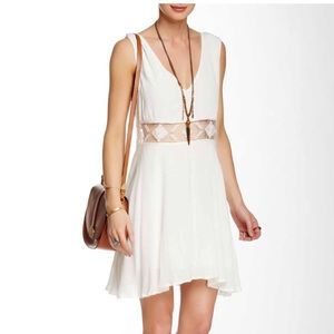 Free People Ivory summer dress